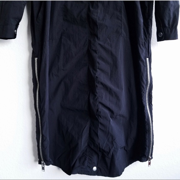 UNIF x Urban Outfitters XS Long Jacket Zip Up Side - Picture 3 of 8